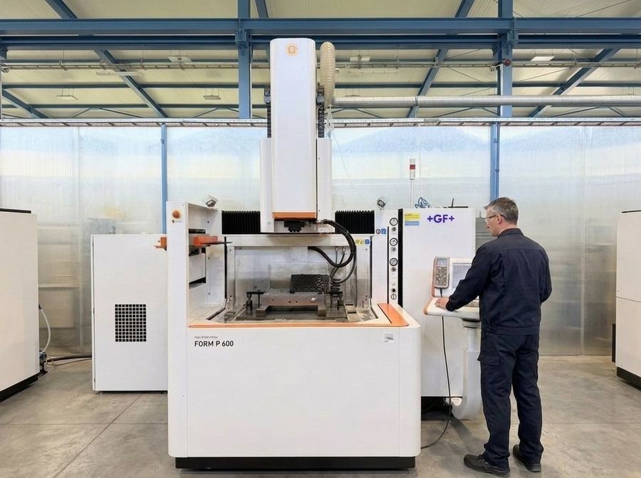 GF Agie Charmilles FORM P 600 · die-sinking EDM, toolshop